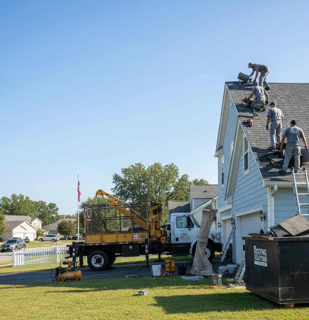 Roof Repair in Hanna